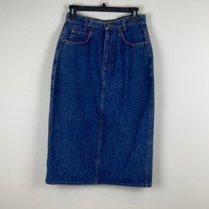 United Colours of Benetton Midi Denim Skirt